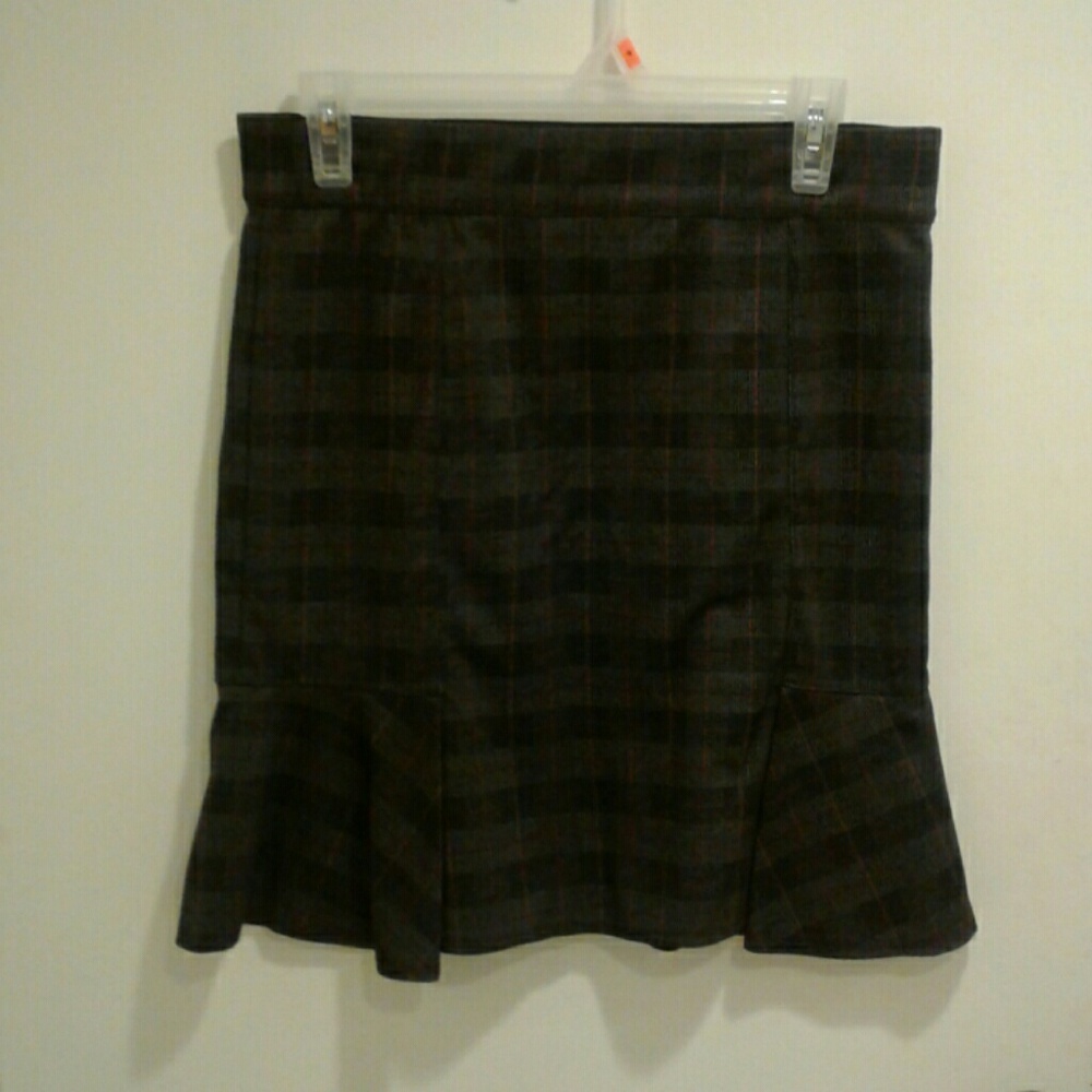 Plaid skirt